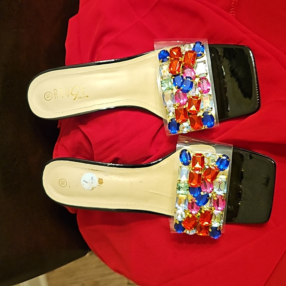 Rhinestone Heels